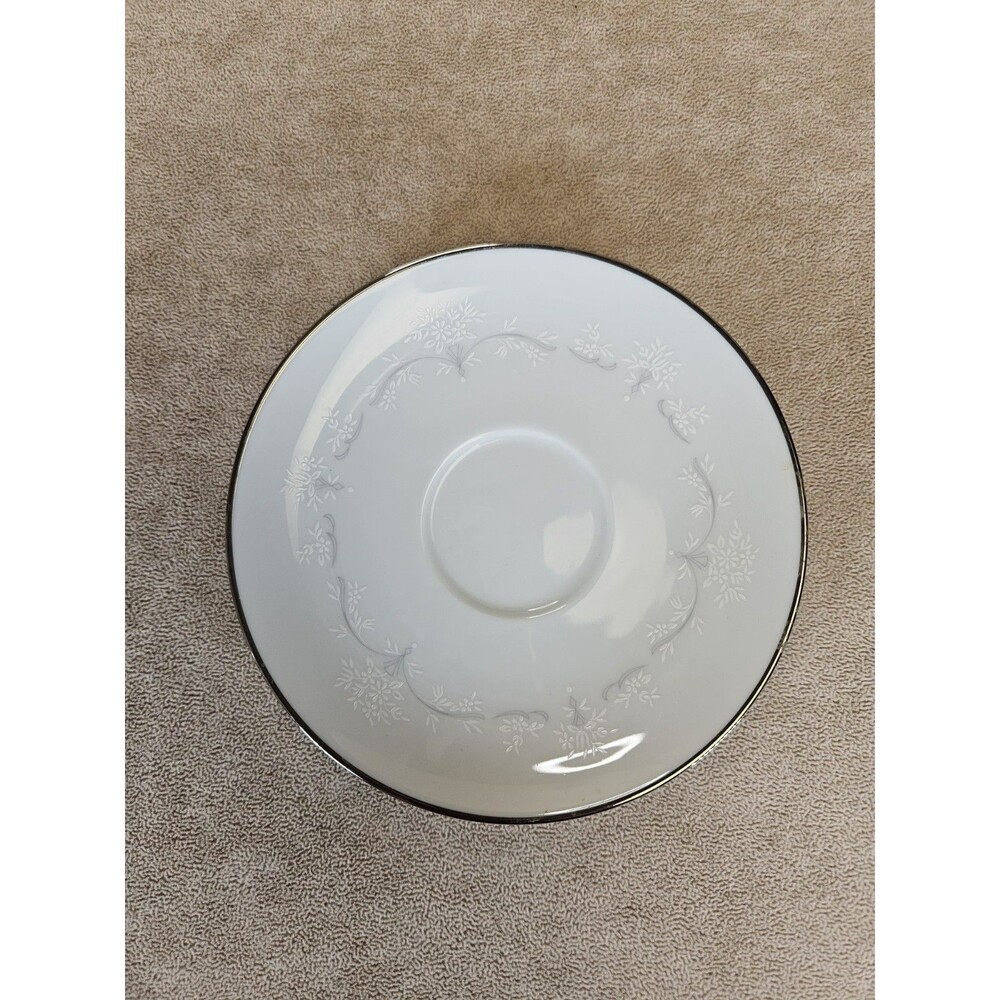 Noritake China Saucer Replacement Piece #6441 Whitebrook Pattern Excellent